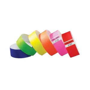 Tytan Tabless® Tyvek Wristbands 1" TTAB (1000/Box)